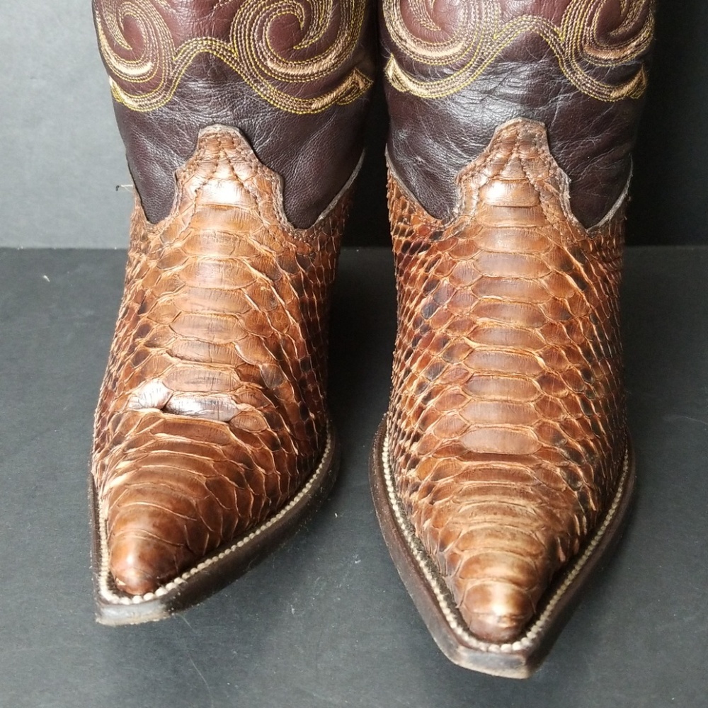 Corral Python Leather Women Boot - image 3